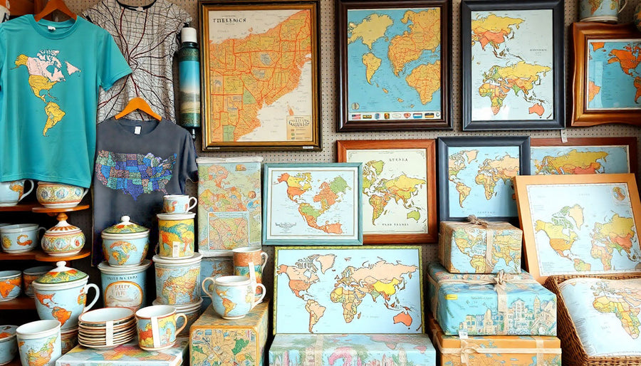 Turn Vintage Maps and Illustrations into Custom Gifts