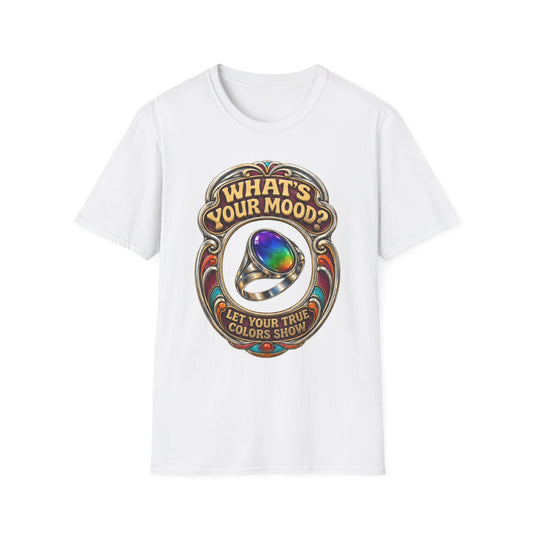What’s Your Mood? T-Shirt — Retro 1970s Mood Ring Graphic Tee