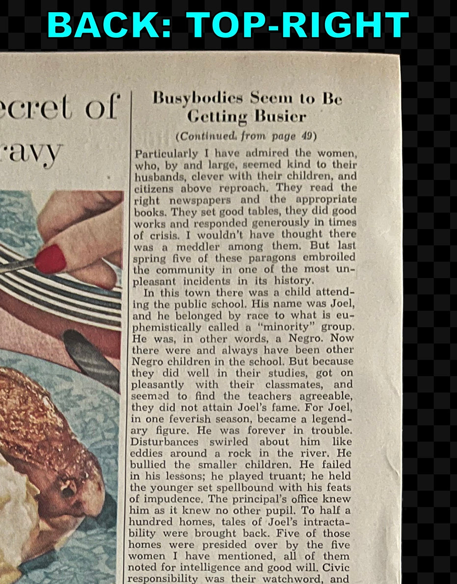 Coca-Cola / Carnation Evaporated Milk — Vintage Magazine Advertisement, c. 1954